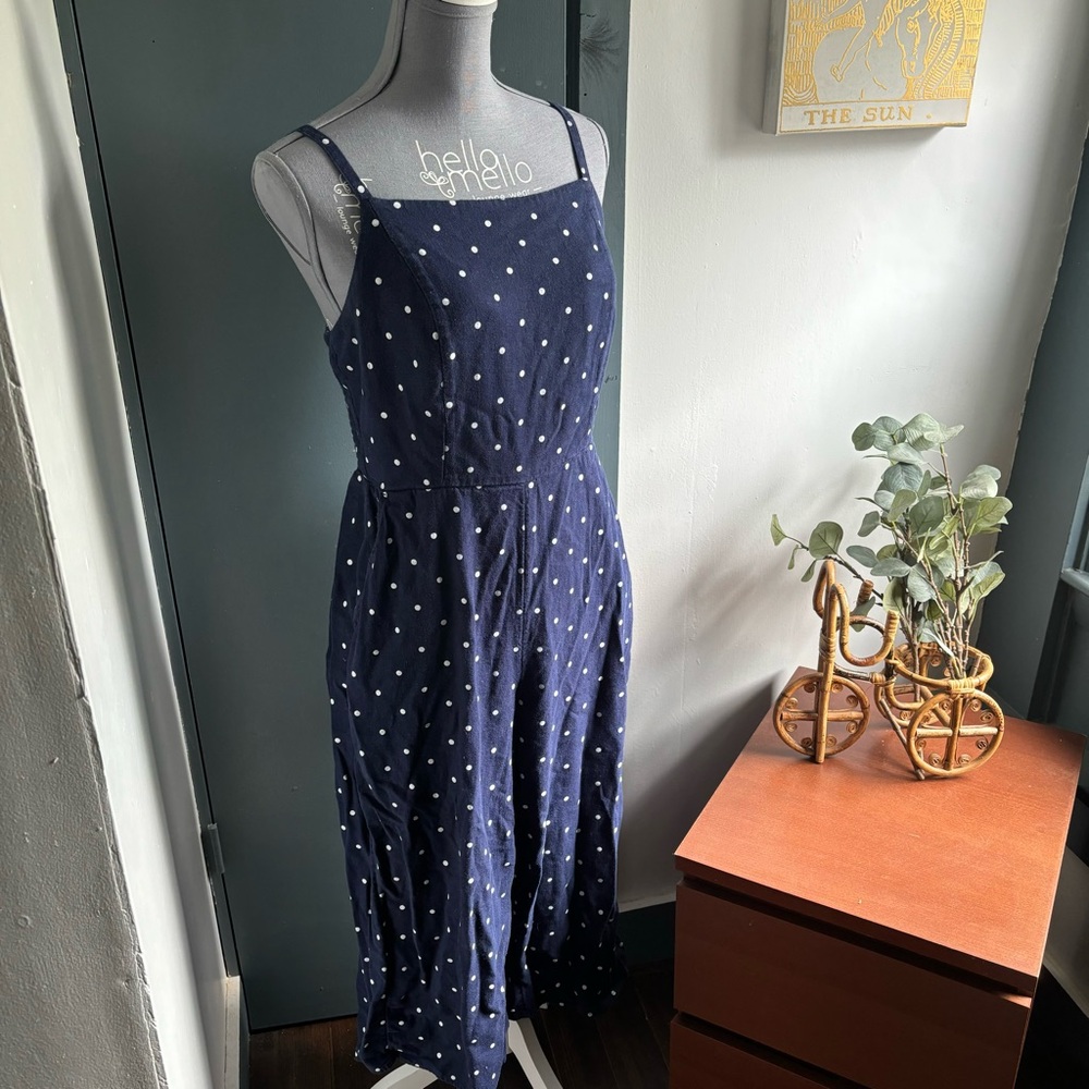 Old Navy polka dot jumpsuit romper size M